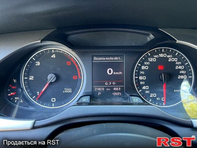 Черный Ауди А4, объемом двигателя 2 л и пробегом 214 тыс. км за 12400 $, фото 7 на Automoto.ua