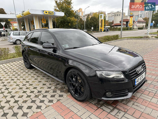 Черный Ауди А4, объемом двигателя 2 л и пробегом 200 тыс. км за 9500 $, фото 1 на Automoto.ua