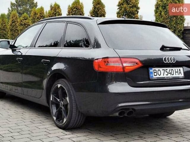 Ауди А4 2013 в Тернополе на Automoto.ua Черный Ауди А4, объемом двигателя 2 л и пробегом 242 тыс. км за 13900 $, фото 3 на Automoto.ua