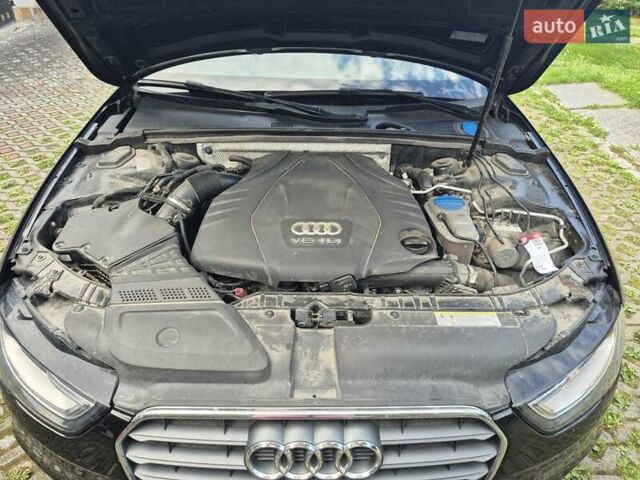 Ауди А4 2013 в Ивано-Франковске на Automoto.ua Черный Ауди А4, объемом двигателя 2.97 л и пробегом 182 тыс. км за 13200 $, фото 12 на Automoto.ua