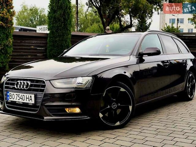 Ауди А4 2013 в Тернополе на Automoto.ua Черный Ауди А4, объемом двигателя 2 л и пробегом 242 тыс. км за 13900 $, фото 1 на Automoto.ua