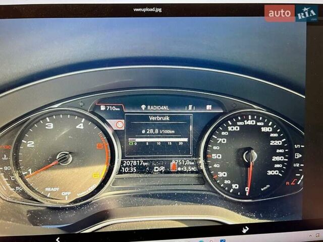 Чорний Ауді А4, об'ємом двигуна 2 л та пробігом 211 тис. км за 17818 $, фото 12 на Automoto.ua