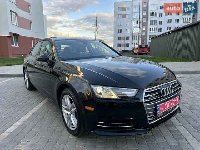 Ауді А4 2017 у Вінниці на Automoto.ua Чорний Ауді А4, об'ємом двигуна 1.98 л та пробігом 57 тис. км за 17499 $, фото 11 на Automoto.ua