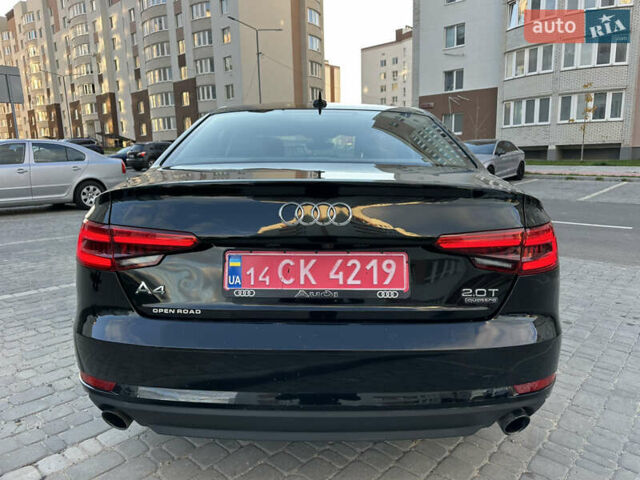 Ауді А4 2017 у Вінниці на Automoto.ua Чорний Ауді А4, об'ємом двигуна 1.98 л та пробігом 57 тис. км за 17499 $, фото 15 на Automoto.ua