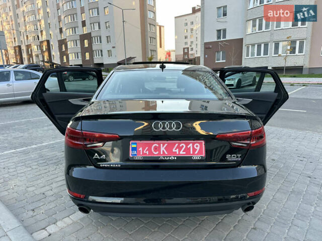 Ауді А4 2017 у Вінниці на Automoto.ua Чорний Ауді А4, об'ємом двигуна 1.98 л та пробігом 57 тис. км за 17499 $, фото 36 на Automoto.ua