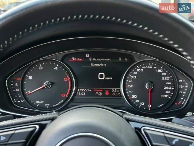 Черный Ауди А4, объемом двигателя 2 л и пробегом 179 тыс. км за 30000 $, фото 19 на Automoto.ua