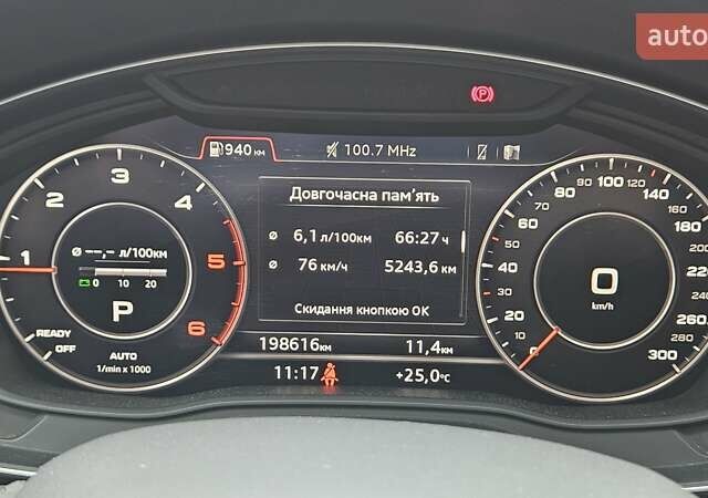 Чорний Ауді А4, об'ємом двигуна 1.97 л та пробігом 202 тис. км за 22900 $, фото 15 на Automoto.ua