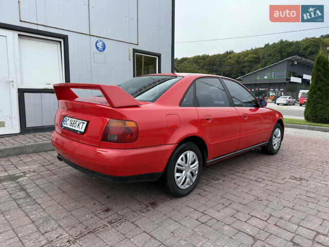 Ауди А4 1995 в Теребовле на Automoto.ua Красный Ауди А4, объемом двигателя 1.6 л и пробегом 310 тыс. км за 2350 $, фото 6 на Automoto.ua