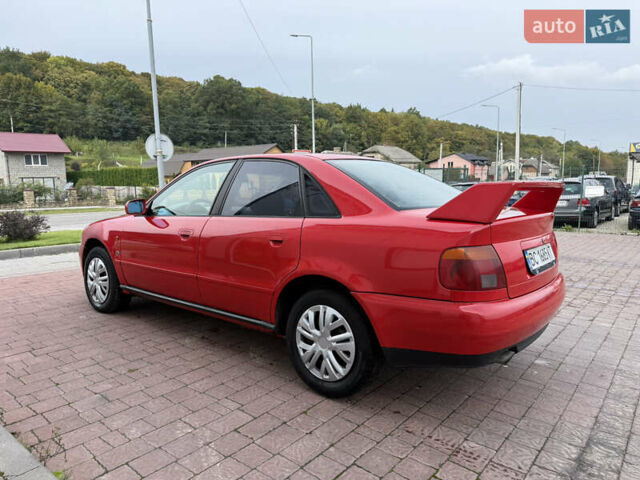 Ауди А4 1995 в Теребовле на Automoto.ua Красный Ауди А4, объемом двигателя 1.6 л и пробегом 310 тыс. км за 2350 $, фото 9 на Automoto.ua