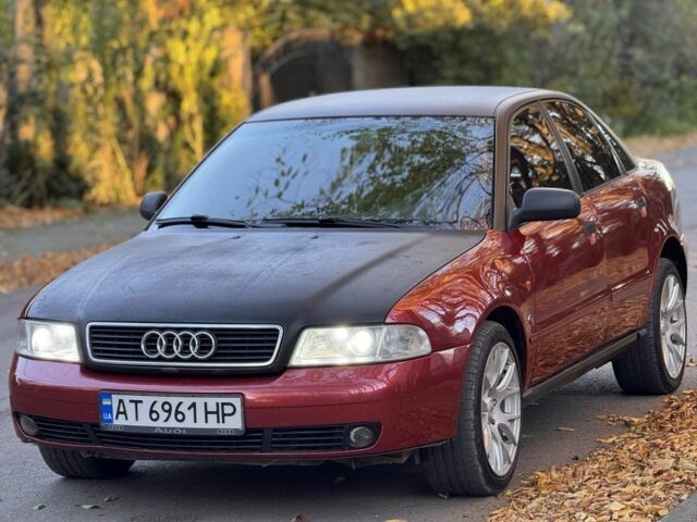 Ауди А4 1996 в Коломые на Automoto.ua Красный Ауди А4, объемом двигателя 1.8 л и пробегом 240 тыс. км за 2400 $, фото 2 на Automoto.ua