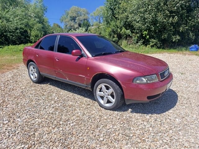 Красный Ауди А4, объемом двигателя 1.9 л и пробегом 420 тыс. км за 2500 $, фото 2 на Automoto.ua