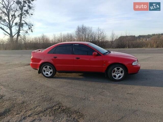 Красный Ауди А4, объемом двигателя 1.9 л и пробегом 400 тыс. км за 3100 $, фото 1 на Automoto.ua