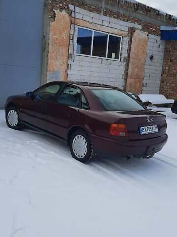 Красный Ауди А4, объемом двигателя 1.8 л и пробегом 255 тыс. км за 3500 $, фото 10 на Automoto.ua