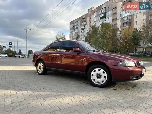 Красный Ауди А4, объемом двигателя 1.6 л и пробегом 226 тыс. км за 4300 $, фото 5 на Automoto.ua