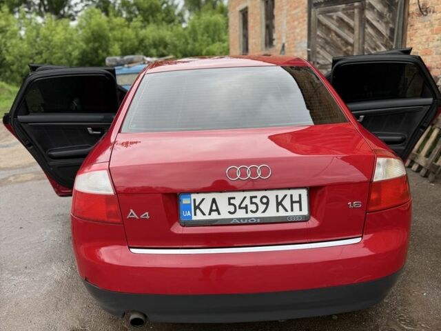 Червоний Ауді А4, об'ємом двигуна 1.6 л та пробігом 3 тис. км за 4700 $, фото 9 на Automoto.ua