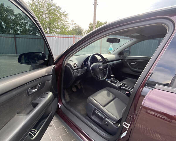 Красный Ауди А4, объемом двигателя 1.6 л и пробегом 240 тыс. км за 4800 $, фото 18 на Automoto.ua