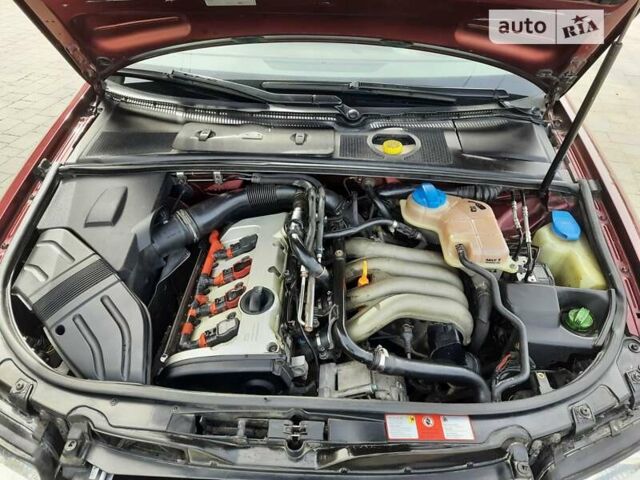 Червоний Ауді А4, об'ємом двигуна 1.98 л та пробігом 207 тис. км за 5350 $, фото 73 на Automoto.ua