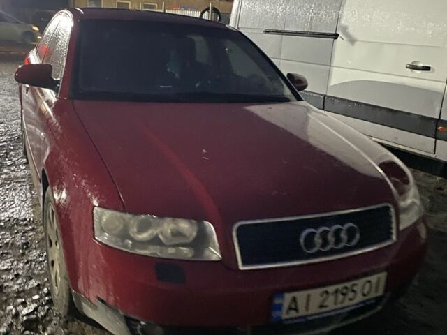 Красный Ауди А4, объемом двигателя 1.6 л и пробегом 253 тыс. км за 3200 $, фото 5 на Automoto.ua
