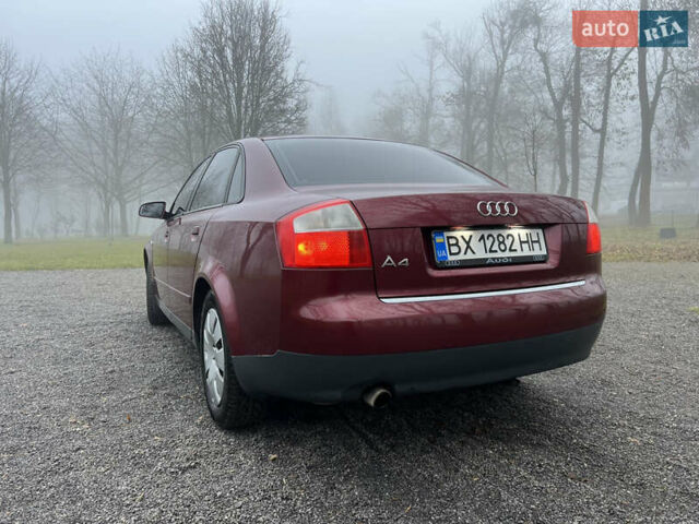 Красный Ауди А4, объемом двигателя 1.6 л и пробегом 299 тыс. км за 4599 $, фото 18 на Automoto.ua
