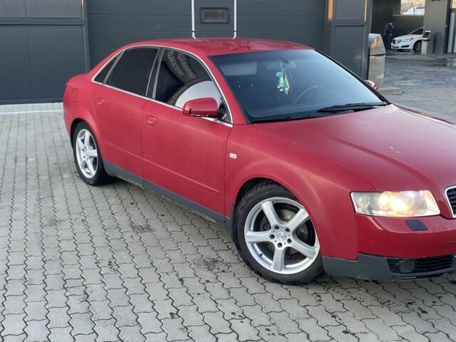 Красный Ауди А4, объемом двигателя 1.6 л и пробегом 253 тыс. км за 3200 $, фото 4 на Automoto.ua