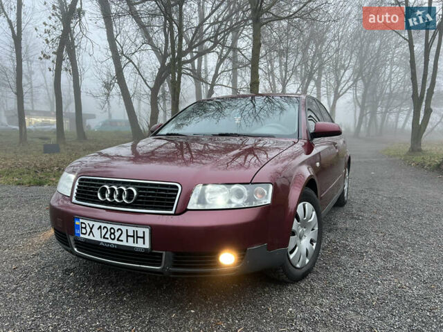 Красный Ауди А4, объемом двигателя 1.6 л и пробегом 299 тыс. км за 4599 $, фото 1 на Automoto.ua