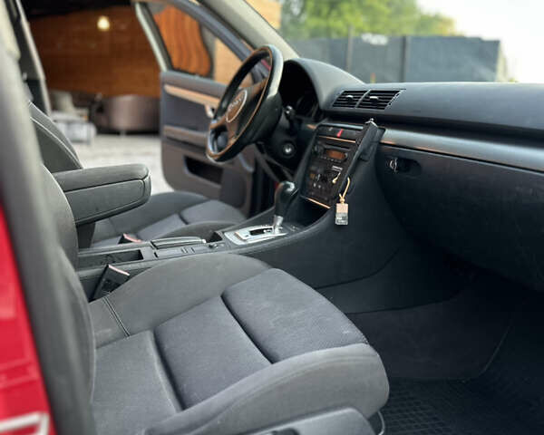 Красный Ауди А4, объемом двигателя 1.78 л и пробегом 290 тыс. км за 4300 $, фото 12 на Automoto.ua