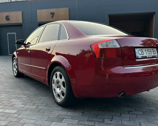 Красный Ауди А4, объемом двигателя 1.78 л и пробегом 290 тыс. км за 4300 $, фото 4 на Automoto.ua