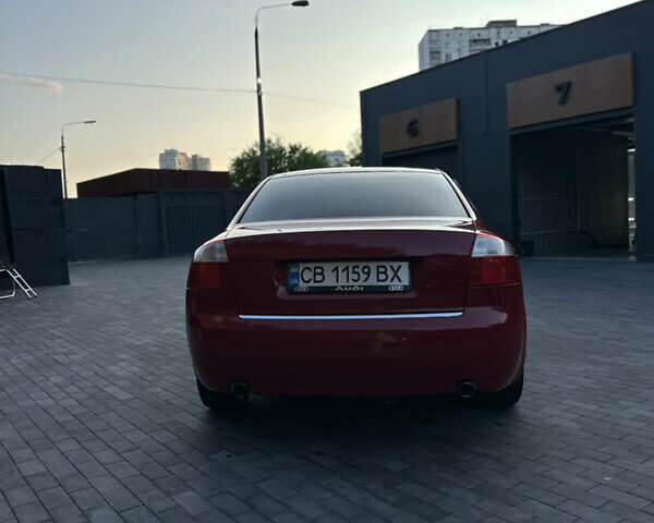 Красный Ауди А4, объемом двигателя 1.78 л и пробегом 290 тыс. км за 4300 $, фото 3 на Automoto.ua