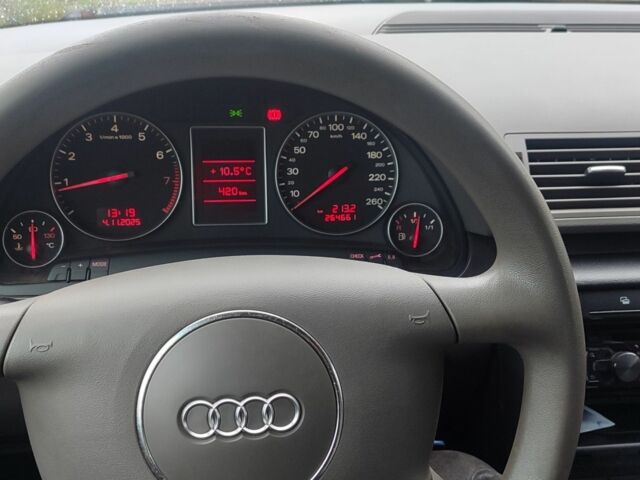 Красный Ауди А4, объемом двигателя 2 л и пробегом 265 тыс. км за 5200 $, фото 1 на Automoto.ua