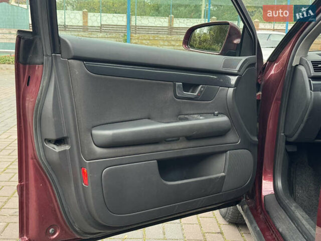 Красный Ауди А4, объемом двигателя 1.6 л и пробегом 153 тыс. км за 5400 $, фото 21 на Automoto.ua