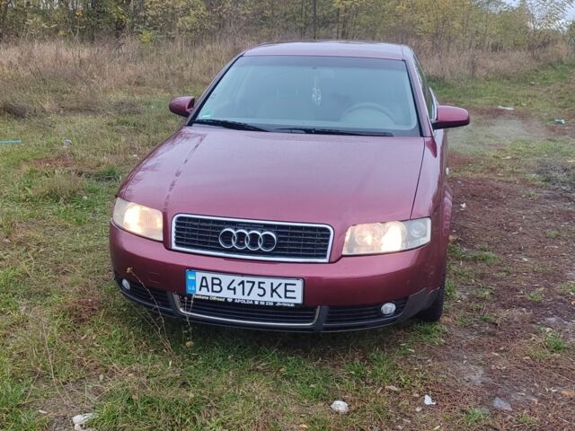 Красный Ауди А4, объемом двигателя 2 л и пробегом 265 тыс. км за 5200 $, фото 3 на Automoto.ua