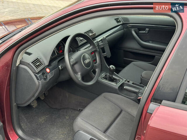 Красный Ауди А4, объемом двигателя 1.6 л и пробегом 153 тыс. км за 5400 $, фото 23 на Automoto.ua