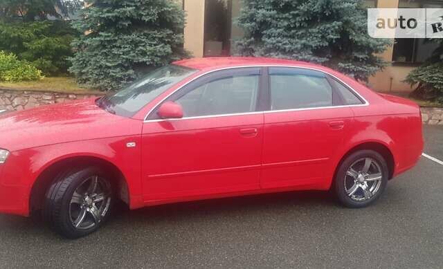 Красный Ауди А4, объемом двигателя 1.78 л и пробегом 426 тыс. км за 4600 $, фото 3 на Automoto.ua