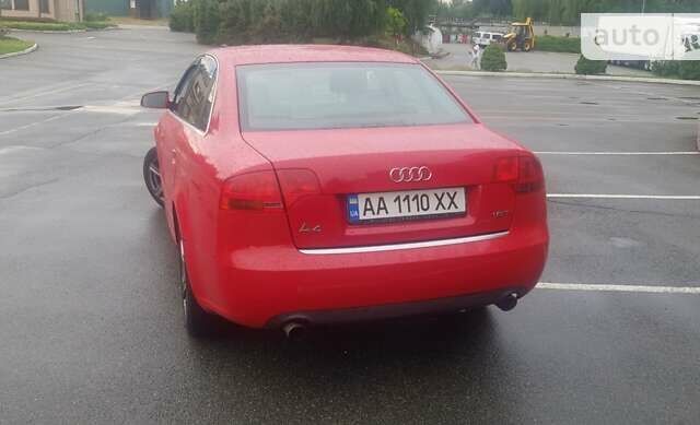 Красный Ауди А4, объемом двигателя 1.78 л и пробегом 426 тыс. км за 4600 $, фото 4 на Automoto.ua