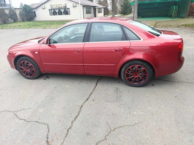 Червоний Ауді А4, об'ємом двигуна 2 л та пробігом 229 тис. км за 6500 $, фото 4 на Automoto.ua