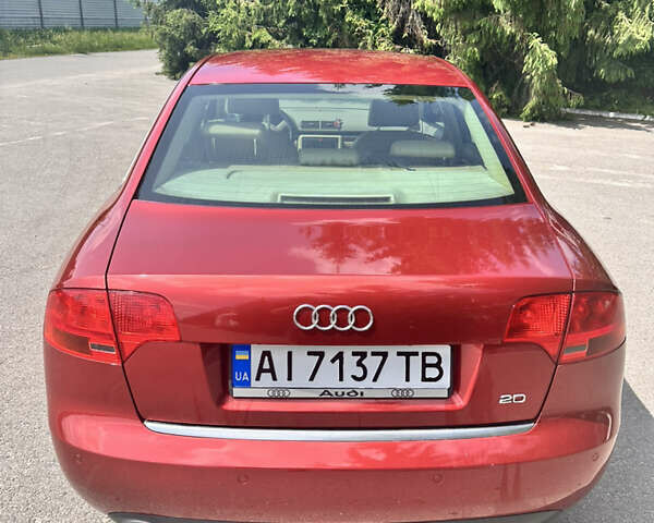 Красный Ауди А4, объемом двигателя 2 л и пробегом 381 тыс. км за 6250 $, фото 2 на Automoto.ua