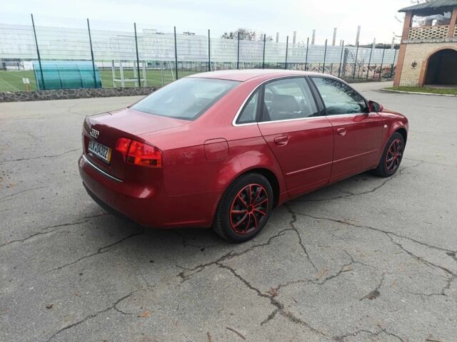 Червоний Ауді А4, об'ємом двигуна 2 л та пробігом 229 тис. км за 6500 $, фото 3 на Automoto.ua