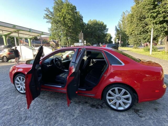 Красный Ауди А4, объемом двигателя 2 л и пробегом 227 тыс. км за 6200 $, фото 6 на Automoto.ua