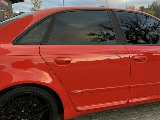 Ауді А4 2007 у Бориславе на Automoto.ua Червоний Ауді А4, об'ємом двигуна 2 л та пробігом 280 тис. км за 7399 $, фото 4 на Automoto.ua