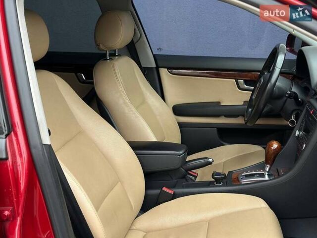 Красный Ауди А4, объемом двигателя 1.98 л и пробегом 229 тыс. км за 7300 $, фото 12 на Automoto.ua