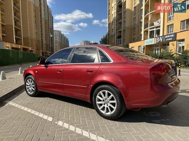 Красный Ауди А4, объемом двигателя 1.98 л и пробегом 230 тыс. км за 7000 $, фото 10 на Automoto.ua