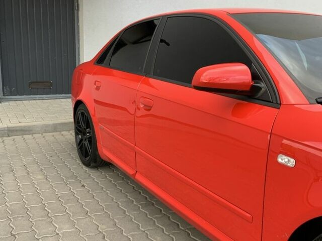 Ауді А4 2007 у Бориславе на Automoto.ua Червоний Ауді А4, об'ємом двигуна 2 л та пробігом 280 тис. км за 7399 $, фото 3 на Automoto.ua