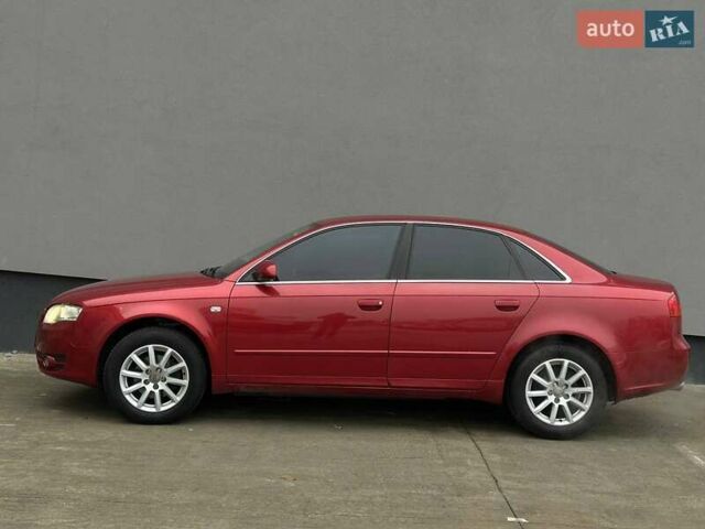 Красный Ауди А4, объемом двигателя 1.98 л и пробегом 229 тыс. км за 7300 $, фото 4 на Automoto.ua