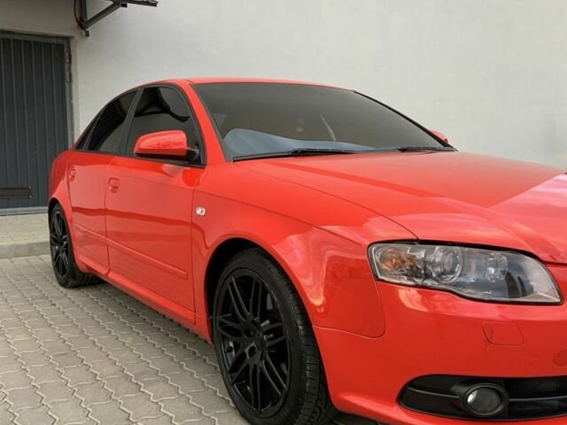 Ауді А4 2007 у Бориславе на Automoto.ua Червоний Ауді А4, об'ємом двигуна 2 л та пробігом 280 тис. км за 7399 $, фото 1 на Automoto.ua