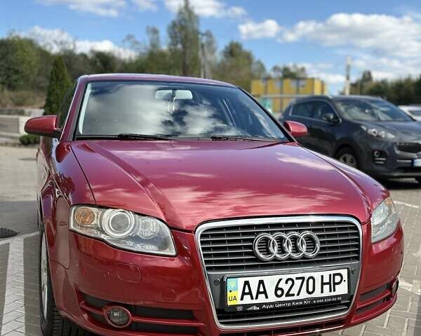 Красный Ауди А4, объемом двигателя 1.98 л и пробегом 230 тыс. км за 7000 $, фото 2 на Automoto.ua