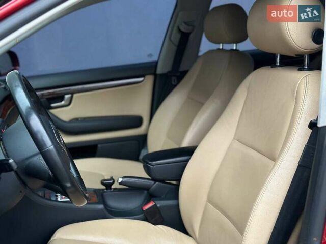 Красный Ауди А4, объемом двигателя 1.98 л и пробегом 229 тыс. км за 7300 $, фото 8 на Automoto.ua