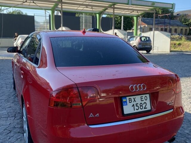 Красный Ауди А4, объемом двигателя 2 л и пробегом 227 тыс. км за 6200 $, фото 3 на Automoto.ua