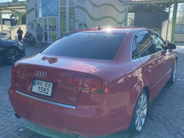 Красный Ауди А4, объемом двигателя 2 л и пробегом 227 тыс. км за 6200 $, фото 4 на Automoto.ua