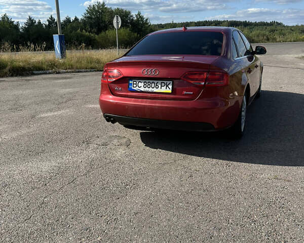 Красный Ауди А4, объемом двигателя 1.8 л и пробегом 207 тыс. км за 7600 $, фото 5 на Automoto.ua