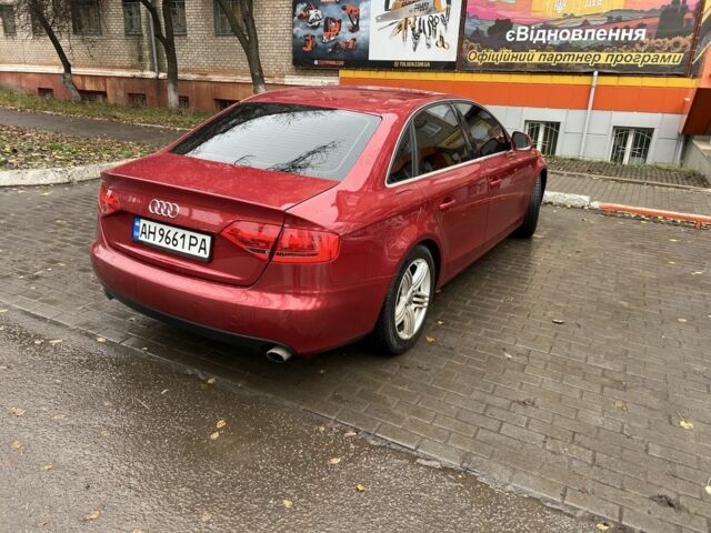 Красный Ауди А4, объемом двигателя 3.2 л и пробегом 201 тыс. км за 8500 $, фото 4 на Automoto.ua